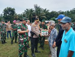 WAKAPOLRES BINJAI HADIRI PENUTUPAN TMMD KE 118 TA 2023 DIWILAYAH KODIM 0203/LKT