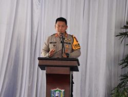 POLRES BINJAI BERSAMA FORKOPIMDA LAKSANAKAN DEKLARASI PEMILU DAMAI TAHUN 2024