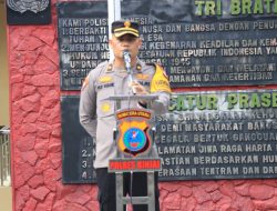 Karendal Operasi Mantap Brata Memberikan Arahan Kepada Personil