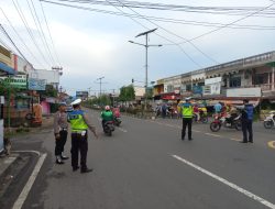 Tekan Angka Pelanggaran Lalulintas, Satlantas Polres Binjai Terus Tingkatkan Kegiatan Strong Point