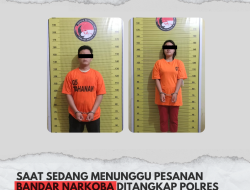 SAAT SEDANG MENUNGGU PESANAN BANDAR NARKOBA DITANGKAP POLRES BINJAI