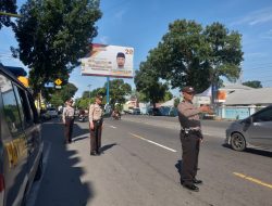 POLSEK BINNJAI TIMUR TERUS BERUPAYA TURUNKAN GANGGUN KAMSELTIBCAR DENGAN MELAKSANKAN STRONG POINT SORE