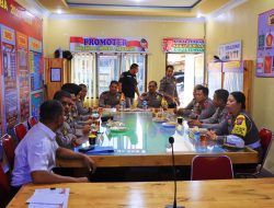 Polres Binjai melaksanakan Anev Bulanan Operasi Mantap Brata Toba 2023-2024