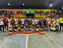 Waka Polres Binjai Serta Wakil Walikota Binjai Tutup Turnament Futsal Pewarta Cup 2023