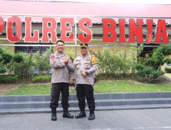 POLRES BINJAI TERIMA KUNJUNGAN KERJA TIM ASISTENSI KORBRIMOB POLRI
