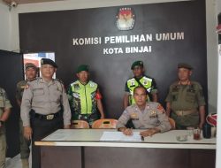 Polres Binjai Jamin Situasi Kondusif Menjelang Pemilu 2024 Dengan Patroli Tiga Pilar
