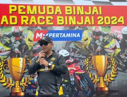 Kapolres Binjai Buka Pemuda Binjai Road Race 2024