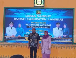 Kabagren Polres Binjai Hadiri Lepas Sambut Bupati Langkat