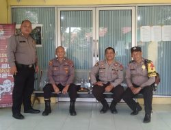 Polsek Binjai Utara Laksanakan Pengamanan Pada Saat Rekapitulasi Surat Suara Pemilu 2024 di Kantor PPK Kec.Binjai Utara