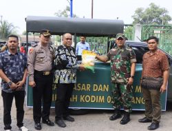 Polres Binjai Kawal Operasi Pasar Sembako