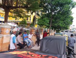 Bersama kapolres Binjai Berbagi Cerita Di pangkalan Becak Binjai