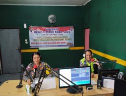 Kasat Lantas Polres Binjai Laksanakan  Talk Show di Radio RFC Binjai