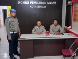 Sipropam Cek Kelengkapan Personil Yang Bertugas Di Kantor Kpu Dan Bawaslu