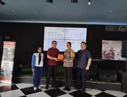 Sat lantas Polres Binjai gencar melaksanakan kampanye keselamatan berlalulintas Safety riding.