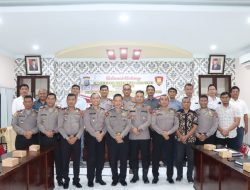Polres Binjai terima sosialisasi dan penyuluhan bidang hukum dari Polda Sumut.
