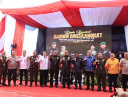 Kodim 0203 LKT Gelar Acara Pisah Sambut Dandim Baru