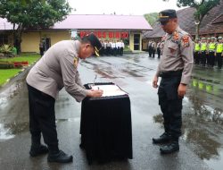 Polres Binjai Terima Siswa Latja Spn Hinai Polda Sumut Sebanyak 114 Siswa