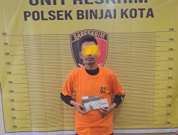 Sepeda Motor Hilang Disaat Arisan Keluarga, Pelaku Ditangkap Polres Binjai