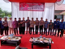 Kunjungan Kerja Kapolres Binjai Pupuk Silaturahmi Eratkan Kekompakan