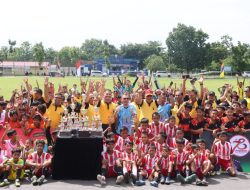 Festival Sepak Bola U-12 Piala Kapolres Binjai Resmi Dibuka.