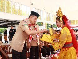 Kapolres Binjai Hadiri Pelantikan Pengurus Mabicab Gerakan Pramuka dan Pengurus Kwarcab Pramuka