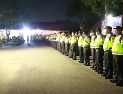 Tingkatkan Patroli Blue Light, Kerahkan Personil Polres dan Polsek Jajaran