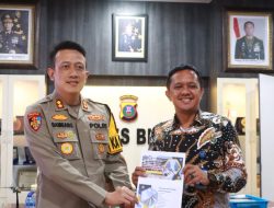 Kapolres Binjai Sambut Kunjungan Silahturahmi Ka BNN Kota Binjai