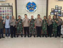Ciptakan Komunikasi Harmonis Melalui Silaturahmi Antar Institusi TNI Polri