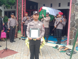 Polres Binjai Berduka Kehilangan Sosok Pak Pol Sekaligus Bhayangkara Teladan