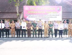 Polres Binjai Bersama Instansi Terkait Laksanakan Apel Gelar Pasukan Ops Patuh  Toba – 2024