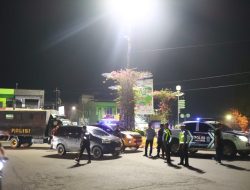 Wujudkan Kamtibmas Aman Dan Kondusif Polres Binjai Tingkatkan Patroli Malam