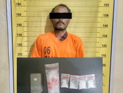 Jual Sabu, Warga Mencirim Ditangkap Satresnarkoba Polres Binjai