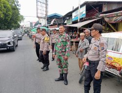 Sinergitas TNI-POLRI Sehingga Dapat Dirasakan Oleh Masyarakat Di Kota Binjai .