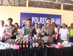 Polres Binjai Rilis Hasil Operasi Patuh Toba 2024 dan Operasi Pekat Toba 2024