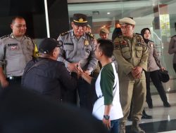 Polres Binjai Kawal Aspirasi Pedagang Pajak Bawah