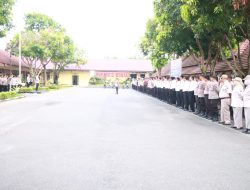 Kapolres Binjai Ingatkan Personil Untuk Hindari Pelanggaran dan Jauhi Narkoba