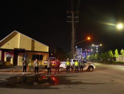 Persempit Potensi Gangguan Kamtibmas, Polres Binjai Masifkan Patroli Bluelight