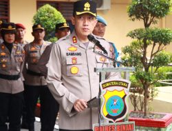 Cuaca ektrim, Kapolres Binjai ajak personil untuk jaga kesehatan