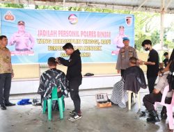 Kapolres Binjai Siapkan Pangkas Gratis Untuk Personil