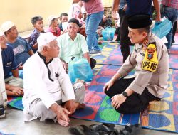 Bilal Mayyit, Marbot, Penggali kubur dan Pengemudi Betor Makan Siang Bersama Kapolres Binjai