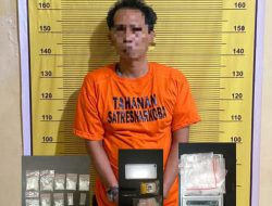 10 Paket Sabu Siap Edar Berhasil Dicegah Satresnakroba Polres Binjai