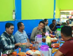Kapolres Binjai Bersama Para Media Pererat Silaturahmi Jalin Komunikasi
