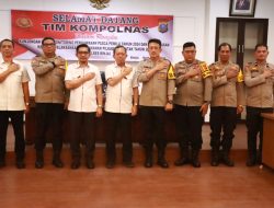 Polres Binjai Terima Kunjungan Kerja Tim Kompolnas RI