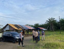 Tim Gabungan ratakan barak narkoba di kecamatan Binjai Selatan