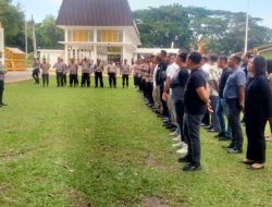 Polres Binjai amankan pelaksanaan Deklarasi Damai Pemilu Tahun 2024