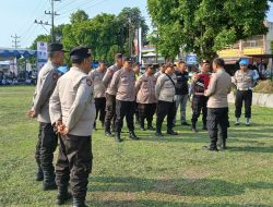Polres Binjai Berikan Pengamanan Memasuki Tahapan Pemilu 2024 Kota Binjai