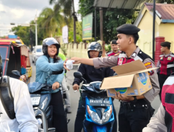 Berbagi Takjil Wujud Kepedulian Polres Binjai Kepada Umat Muslim di Bulan Ramadhan
