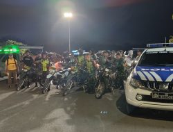 Melaui Patroli Gabungan Polres Binjai Ciptakan Rasa Aman