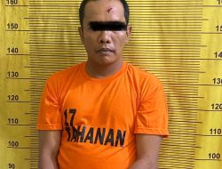 Sempat bergumul dengan petugas, bandar sabu di tangkap polres Binjai