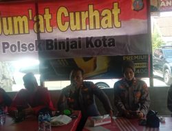 Waka Polres Binjai Tatap Muka Bersama Warga Kelurahan Berngam